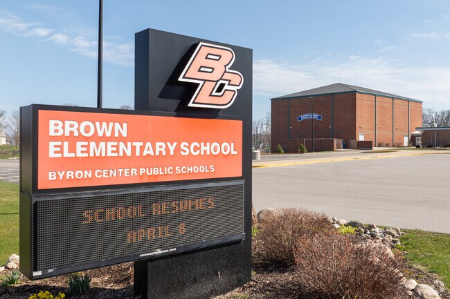 Brown Elementary School in Byron Center.