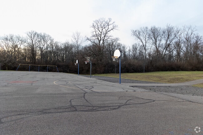 Basketball hoops sparks joy and laughter in students at Smith Middle School.