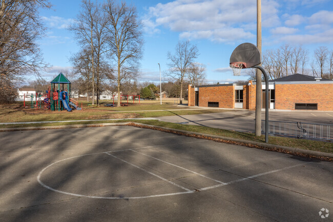 Hill Elementary School playground.