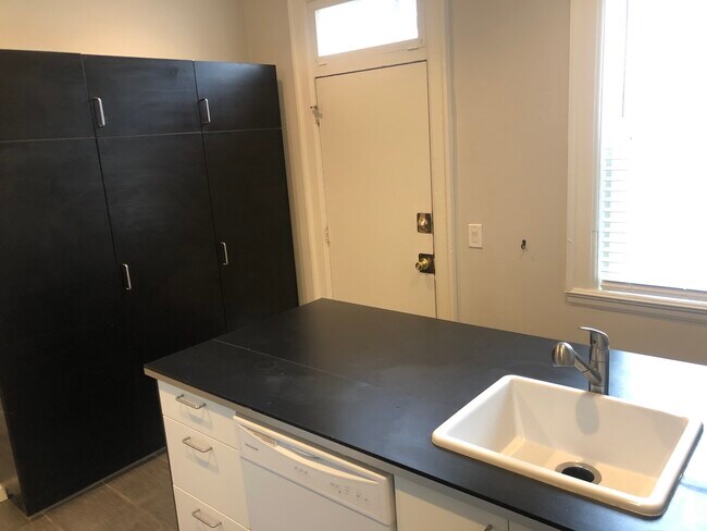 Kitchen Dishwasher, Pantry & Back Door