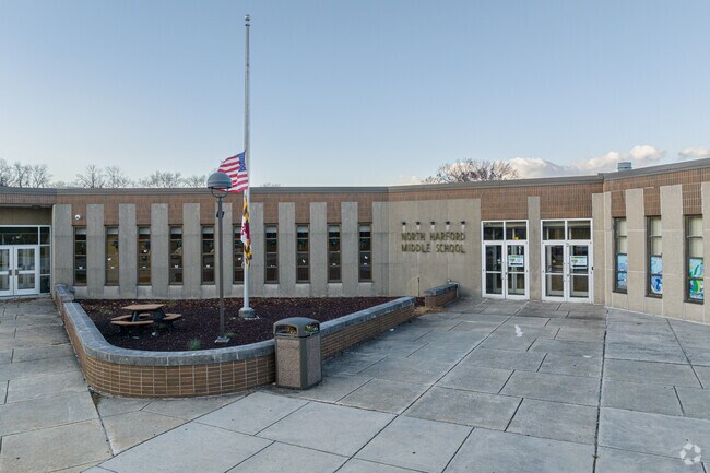 North Harford Middle School opened in 1976 and was renovated in 1995 and 2008.