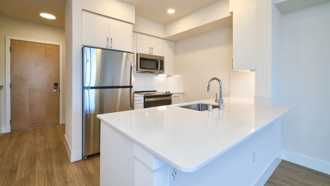 Kitchen with Stainless Steel Appliances