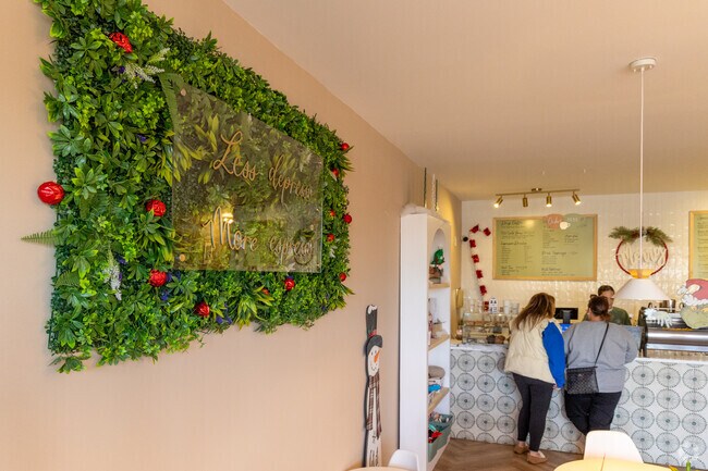 Caffine Haven in Salem Hill is located convineintly on Route 9.