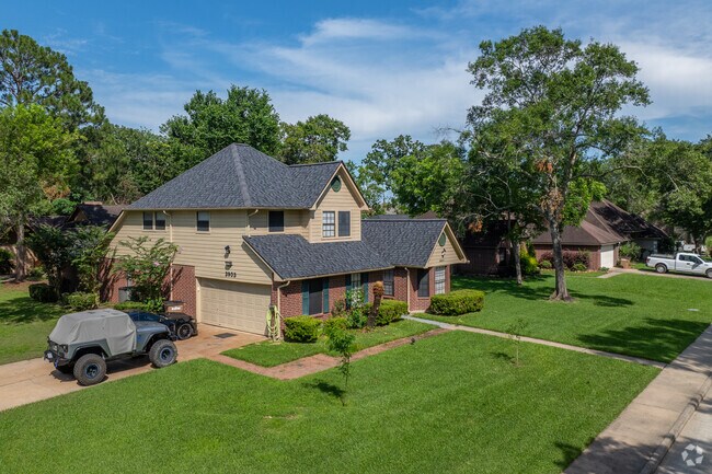 The Dickinson area is varied in terms of subdivisions, some with sidewalks, others more rural.