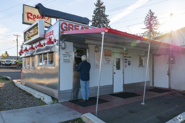 Summertime is perfect for a hot dog from Roake's on SE Arista Dr west of Oatfield.
