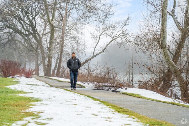 Take a stroll along the scenic banks of the Schuylkill River in West Conshohocken.