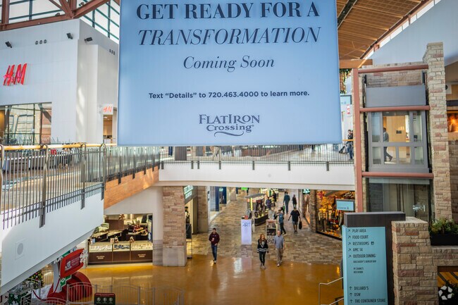 Flatirons Mall in Broomfield offers top brands, dining, and entertainment galore.