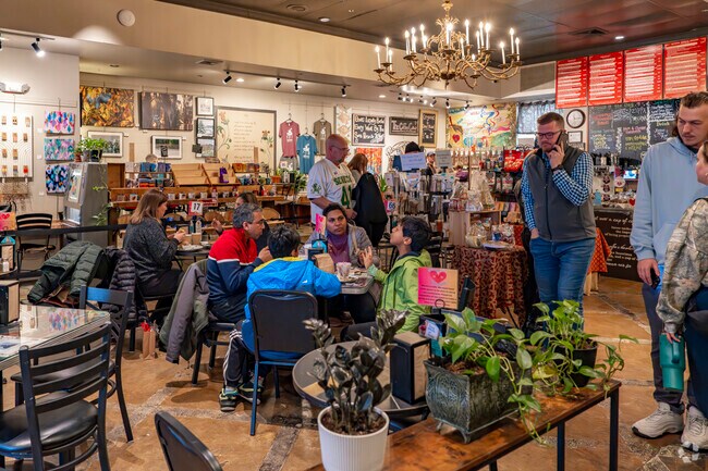 Tasteful Beans is a popular coffee shop for residents and visitors of Downtown Hickory.