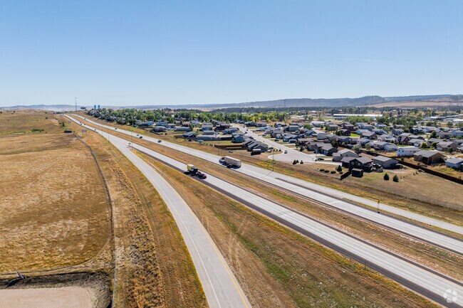 I-90 is the best way to travel through Rapid City.