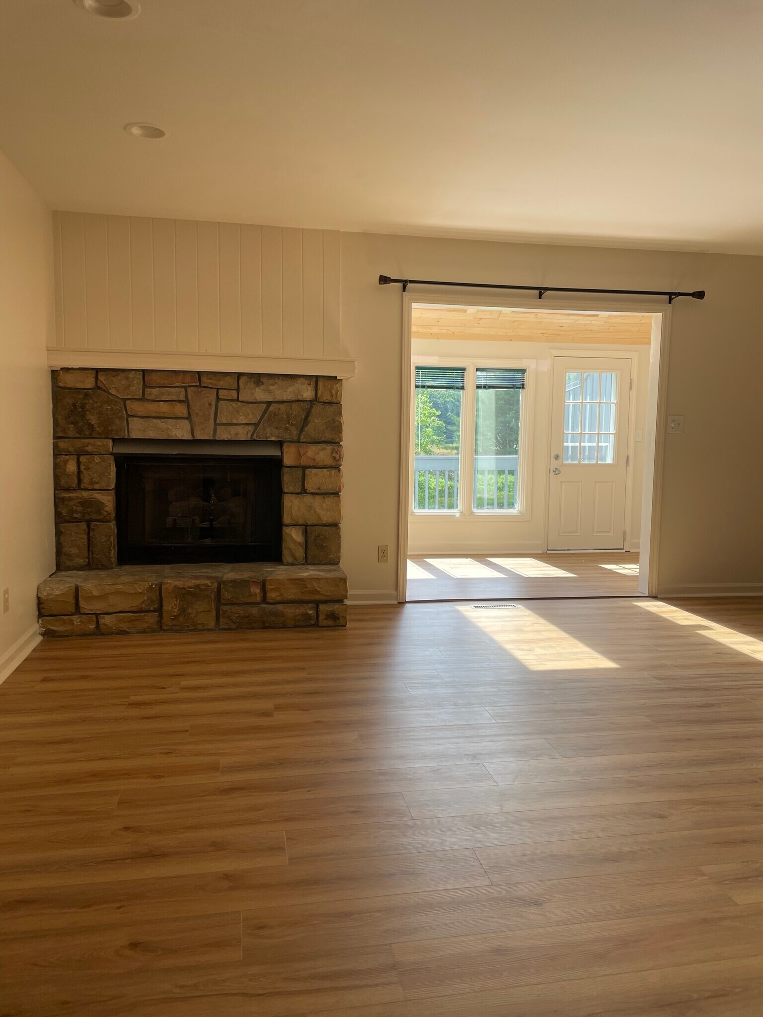 Living Room, Fireplace
