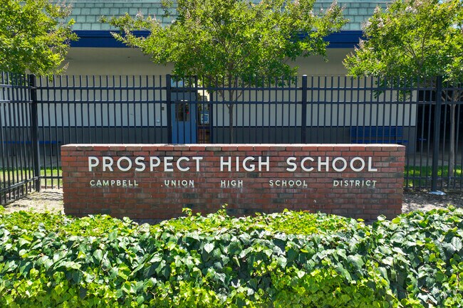 Prospect High School focuses on the higher education of its students.