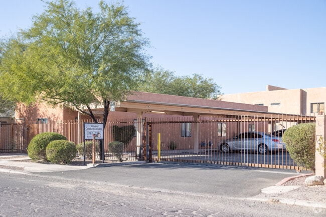 Find gated complexes like the Flowers' Condominium in Dodge Flower Tucson.