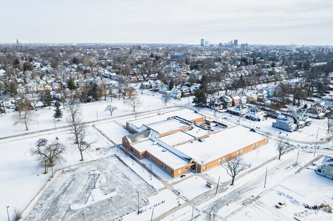 Glenwood Elementary sits north of downtown Toledo.