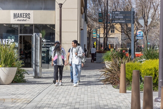 Downtown Walnut Creek is a popular spot for kids from Contra Costa Central wanting to hang out.