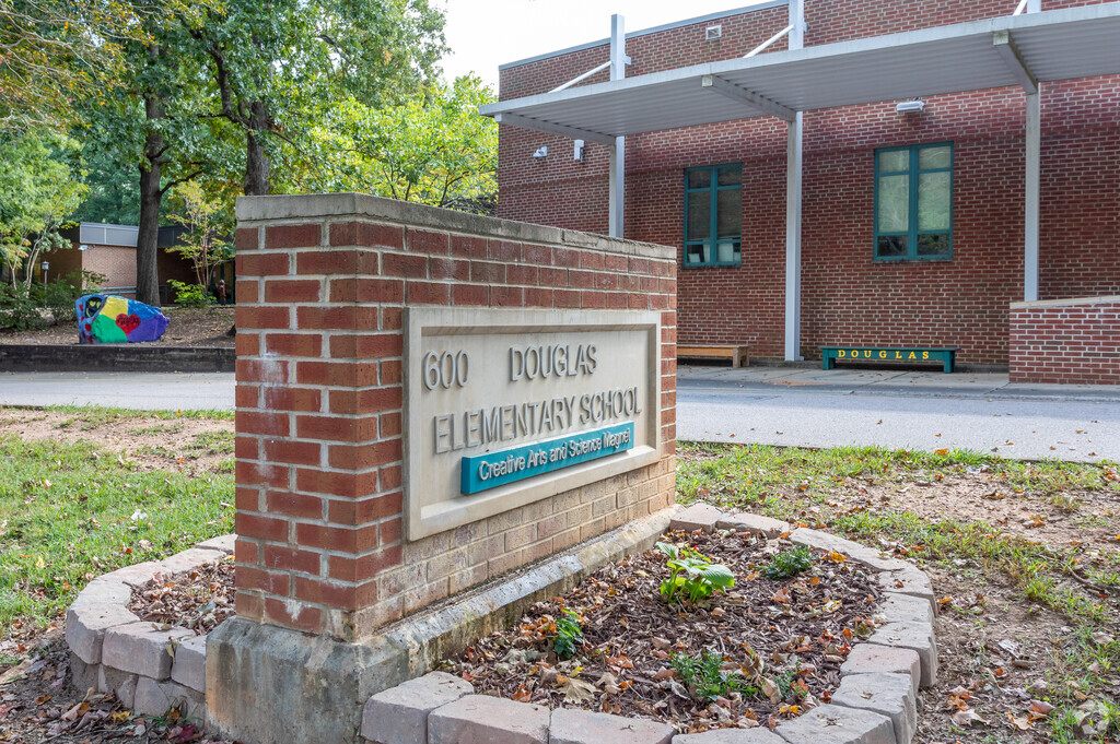 Douglass Elementary School is located in the North Hills neighborhood of Raleigh North Carolina.