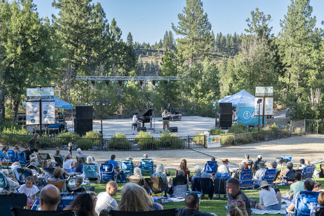 Sierra Meadows residents can walk to Truckee River Regional Park for free music on Wednesday.