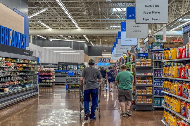 Stockwell residents head drive 20 minutes to Walmart for their everyday needs.