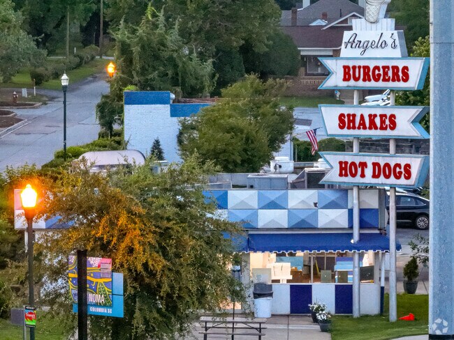 Angleo's is known for it's milkshakes and burgers.