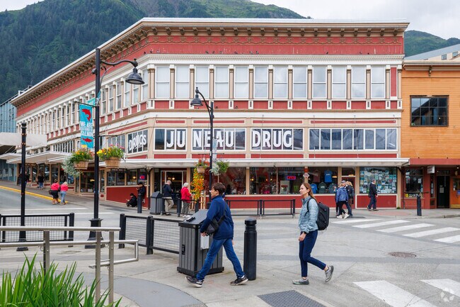 Back Loop is a short drive away from downtown Juneau, offering many shopping and dining options.