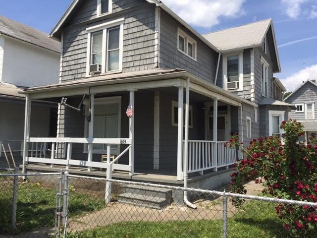 Covered front porch