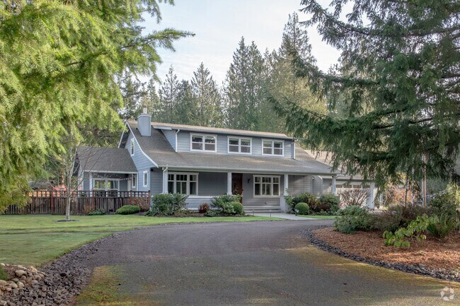 Wake up to the sound of nature's symphony in Woods Creek.