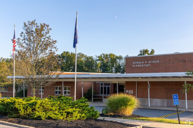 Students in grades K through 5 can attend Donald E. Schick School.