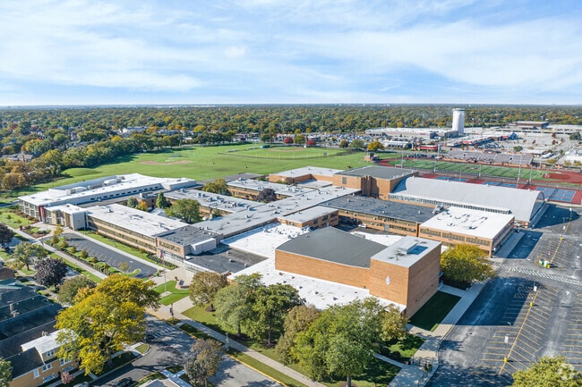 J Sterling Morton West High School has 3,617 students.