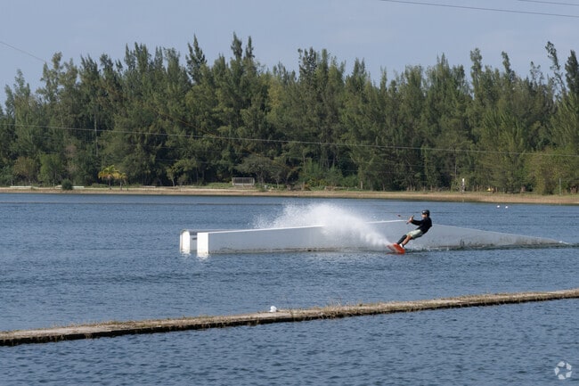 Residents can check out Miami Watersports Complex in Amelia Earhart Park.