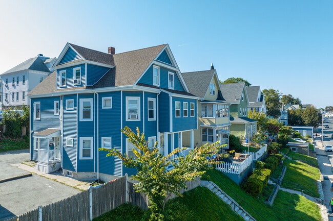 These colonials sit prominently on Ferry St in Glendale.