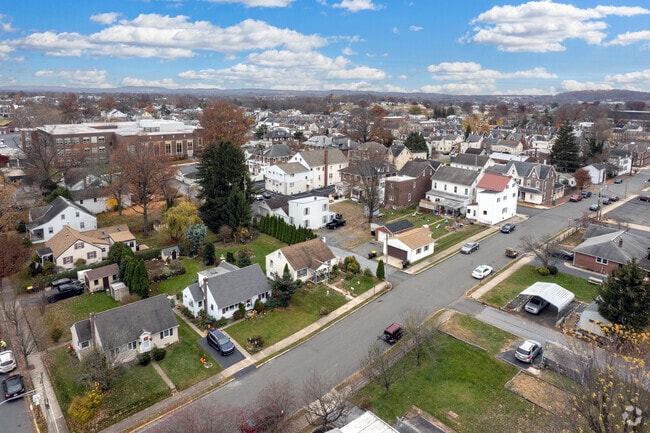 Houses in Boyertown can be spaced apart or closer together.
