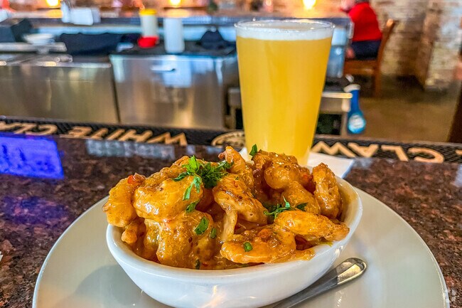 Charleston's famous Dynamite Shrimp is a favorite among Ridgefield residents.