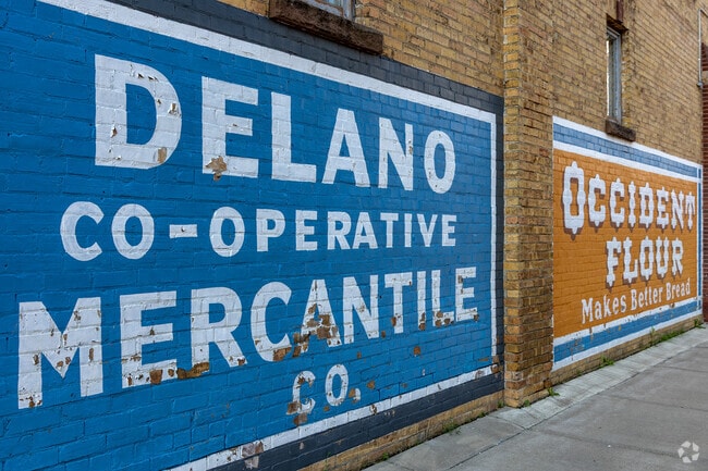 Remnants of Delano's historic charm can be seen throughout downtown.