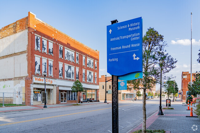 Wilson's small but vibrant Downtown area offers transit options and more.
