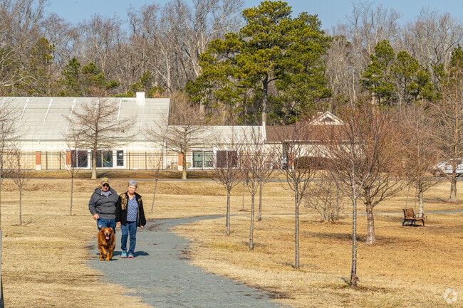 Ocean Pines features plenty of walking trails, perfect for an afternoon stroll.