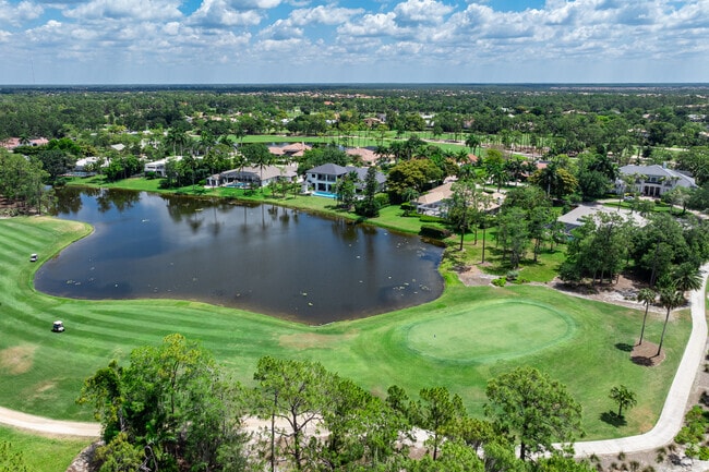 Quail Creek is built around a full 18-hole golf course with lush greens and water features.