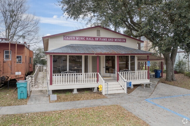 The Cajun Music Hall of Fame celebrates the rich Cajun music heritage of Louisiana.in Eunice.