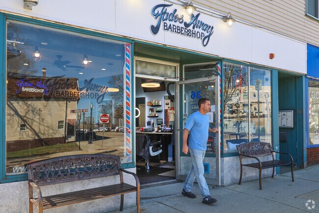 Oak Grove-Pine Banks guys looks their best after a trip to Fades Away Barbershop, where residents get fresh haircuts and grooming.