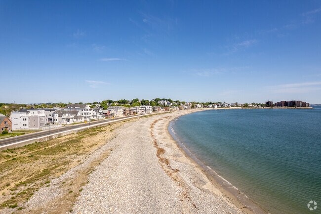 Winthrop Beach offers plenty of space to stretch out and enjoy the water.