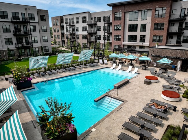 The Thomas at GVX: Pool and Courtyard