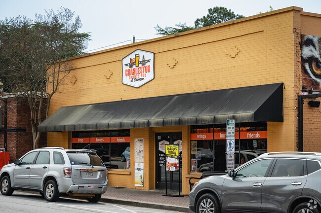 Charleston Sports Bar in Clemson offers a place to grab a drink and a bite after class.
