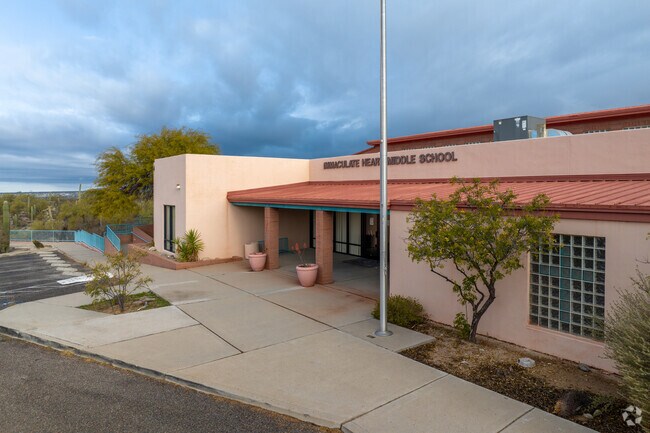 Immaculate Heart Academy serves grades K-8.