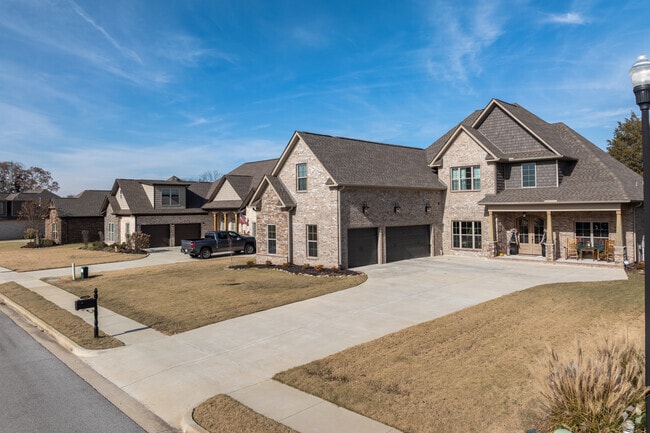 Buyers will find New Traditional homes and contemporary colonials with attached garages and roomy front yards