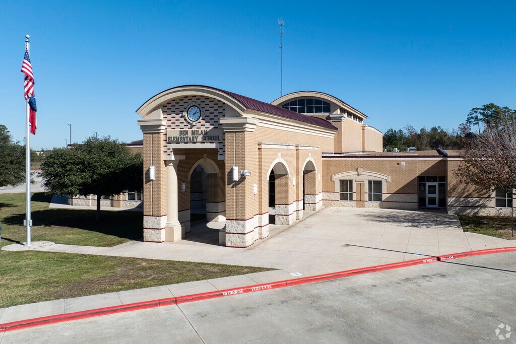 Hundreds of eager students enter the doors of Milam Elementary School each day.