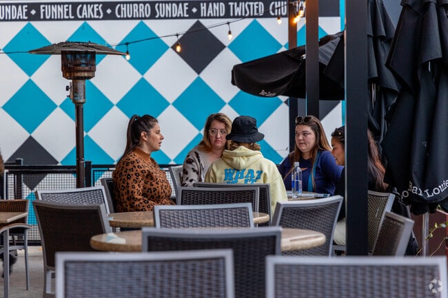 Bar Louie at the Northridge Mall has outdoor seating to enjoy the SoCal weather.