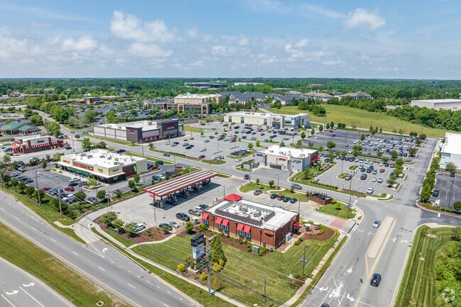 Nottingham sits at the intersection of Penny Rd and Wendover Avenue.