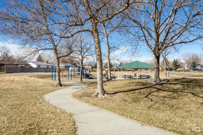 Take a walk on the path at Trailside Park.