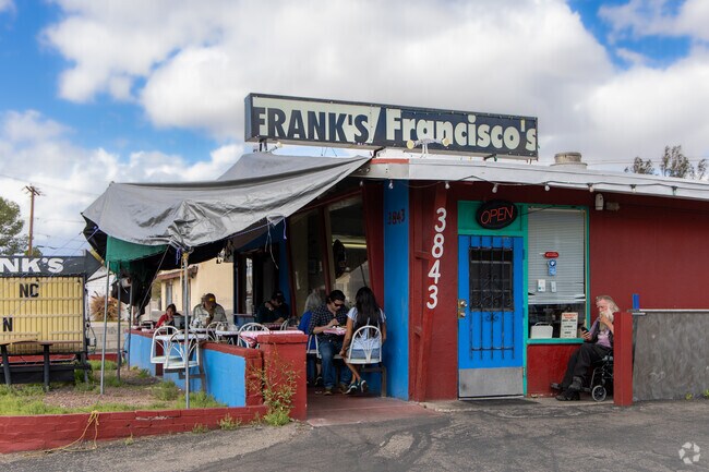Frank's is breakfast and lunch by day, and Francisco's serves dinner in Palo Verde.