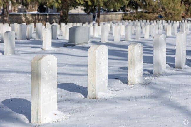 Thousands of Union soldiers were reburied at Gettysburg National Cemetery.