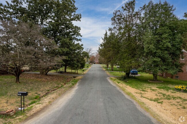 Cedarhurst neighborhood is characterized by lush nature and peaceful residential streets.
