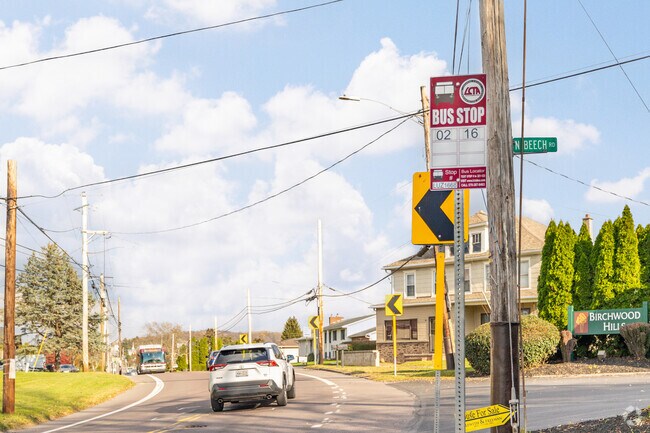 Reliable public transportation in Plains, PA are just steps away.